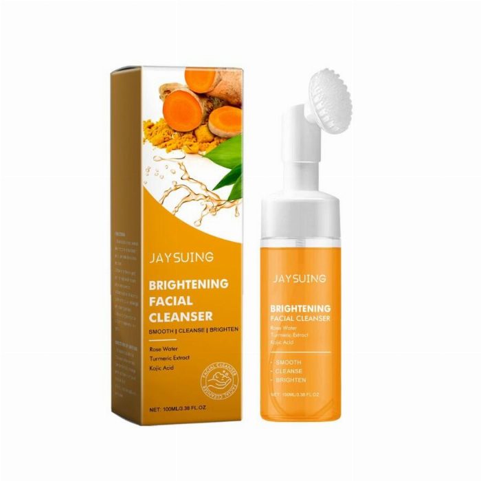 Limpador de rosto iluminador com extrato de curcuma e ácido kojic 100ML Jaysuing