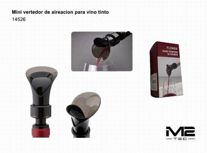 Mini Aeração Pierce para Vinhos Tintos
