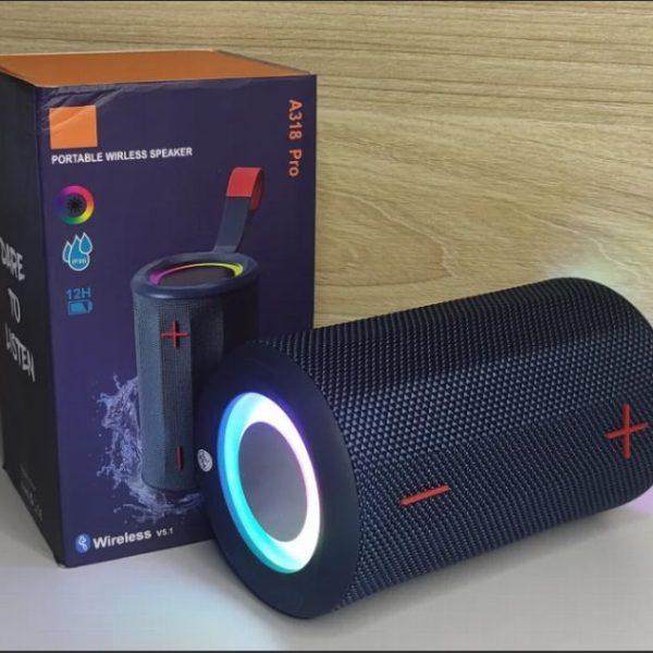 Altavoz portátil sem fio, Bluetooth 5, SUPER BASS 15W, TWS, 1500mah, A318 Pro