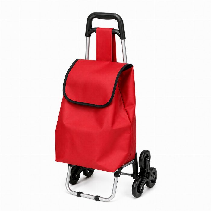 Carrinho de Compras com 3 Rodas e Grande Capacidade