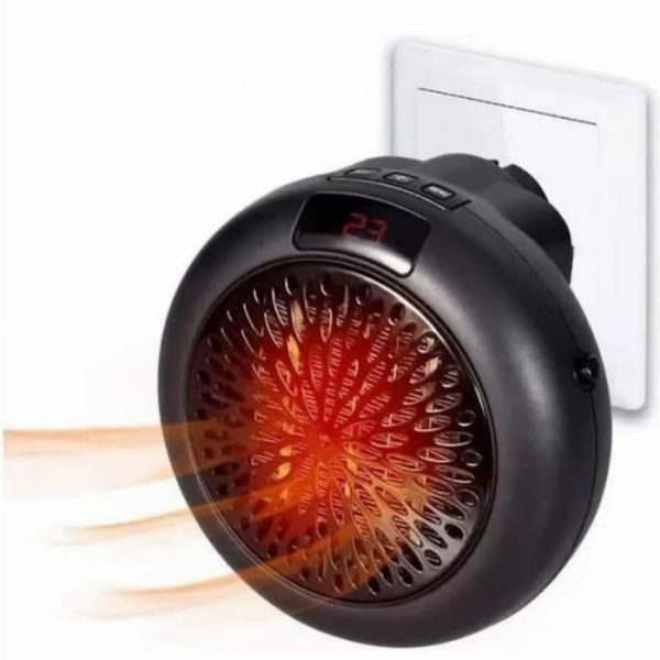 Aquecedor portátil 900W - compacto, silencioso e eficiente