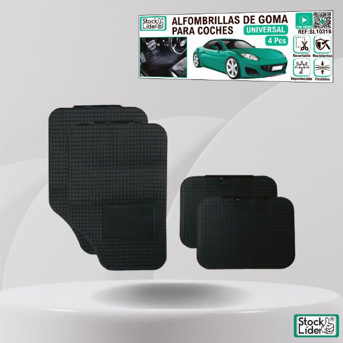 Tapetes de carro de borracha