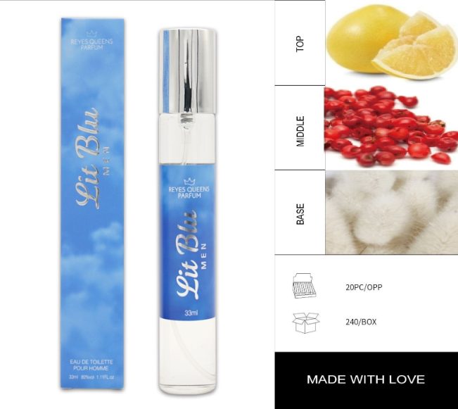 Perfume Eau de Toilette LIT BLU POUR HOMME 33ML