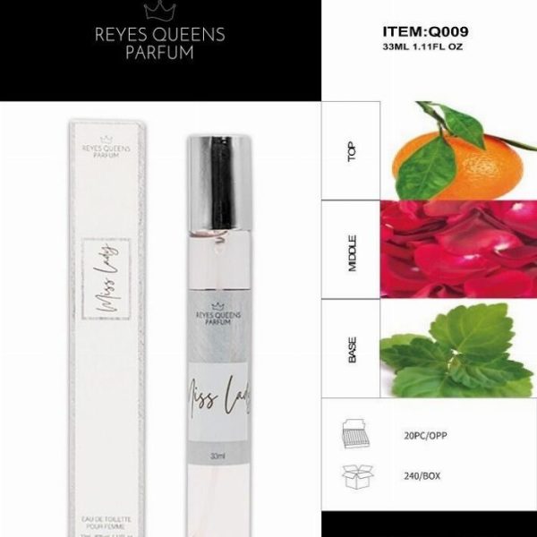 Perfume Eau de Toilette Miss Lady pour Femme 33ml