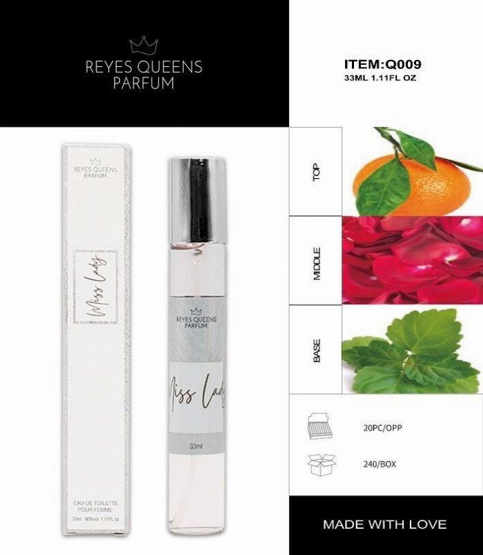 Perfume Eau de Toilette Miss Lady pour Femme 33ml