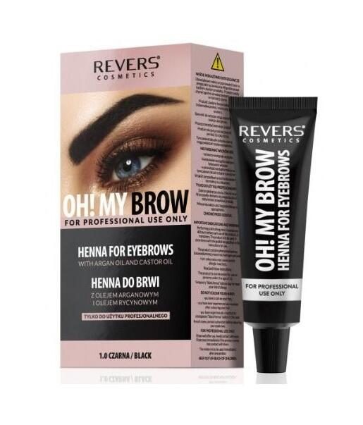 Henna para Sobrancelhas Pretas Profissionais – 15ml + 15ml