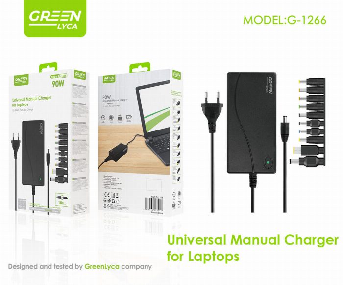 Carregador universal portátil, 90 W