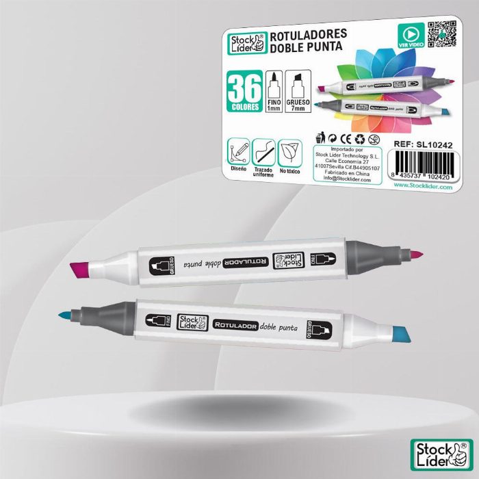Marcador de marcador duplo 36