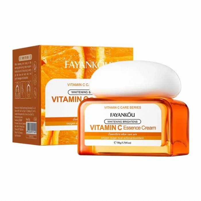 Vitamina C Breaching e Creme Facial Iluminador (50g)