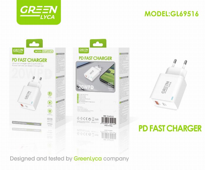 Carregador 20W A + C