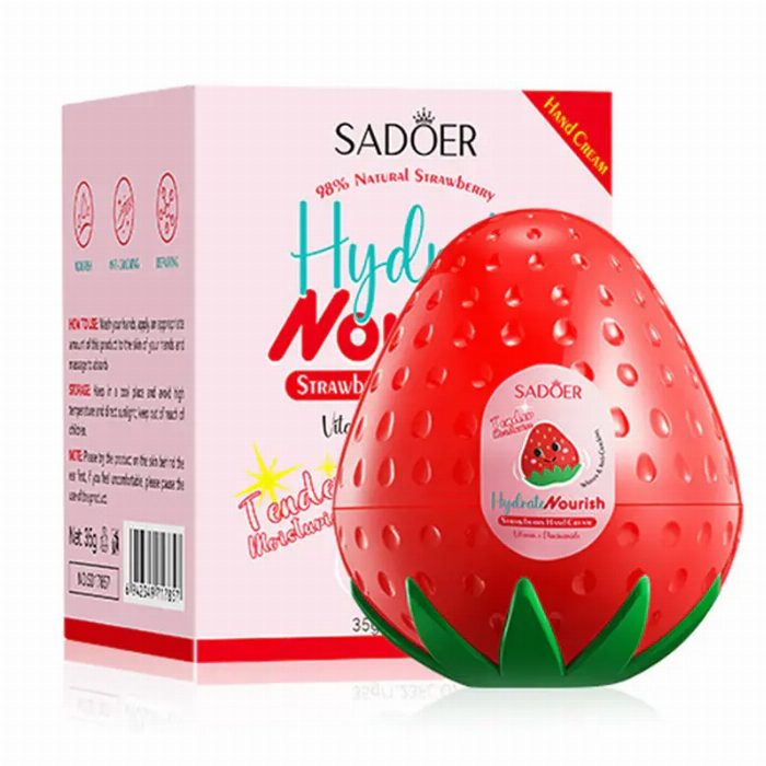 Creme de mão hidratante com extratos naturais
