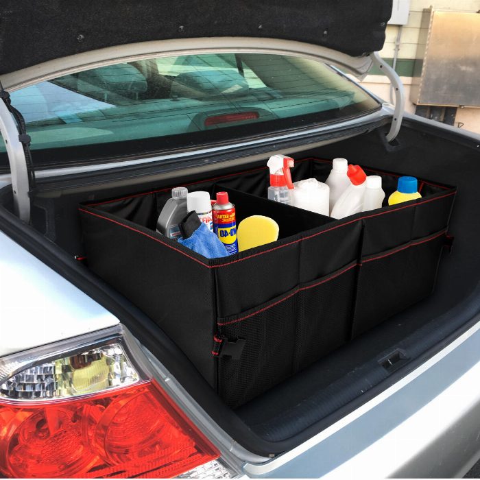 Organizador de bagageira de carro