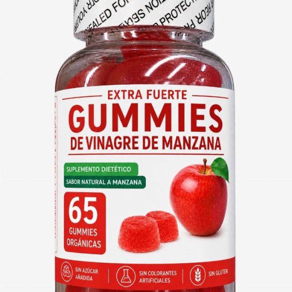 Gomas de vinagre de maçã – Gomas 65 Unidades