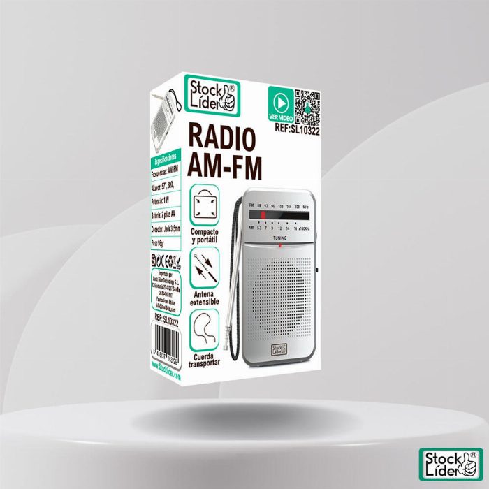 Rádio AM-FM portátil