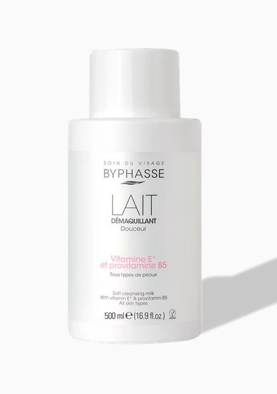 Removedor de maquilhagem Leite Face e Eye Cleanser – 500ml Byphasse