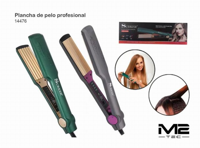 Ferro de cabelo profissional Surker