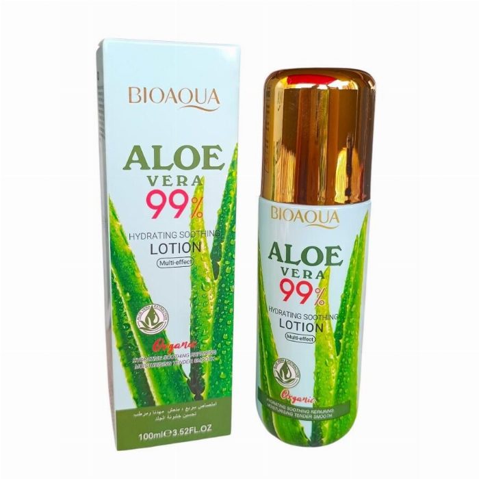 Multi-efeito hidratante e calmante loção aloe vera 100ML Bioaqua