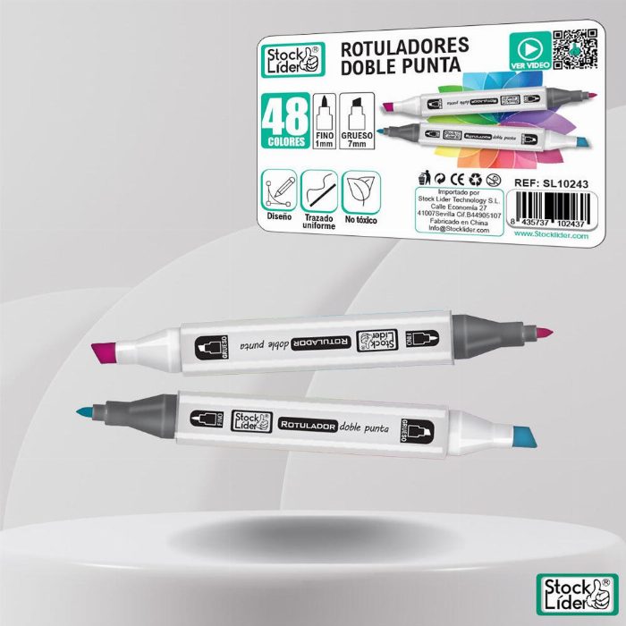 Marcador de marcador duplo 48