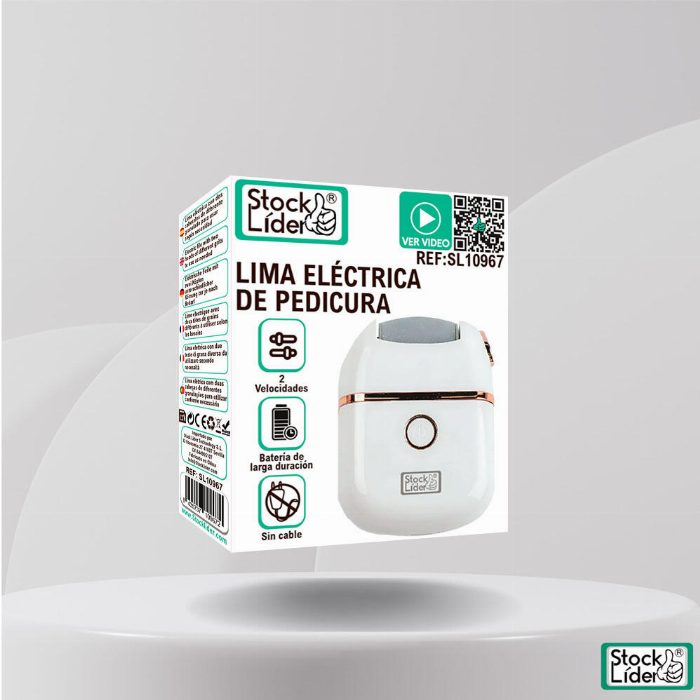 Lima elétrica de pedicura