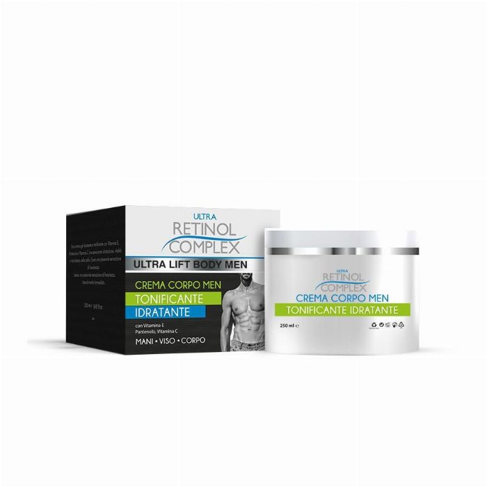 Tonificação do corpo creme homem