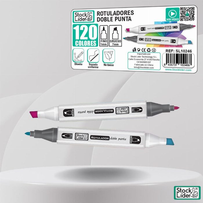 Marcador de marcador duplo 120