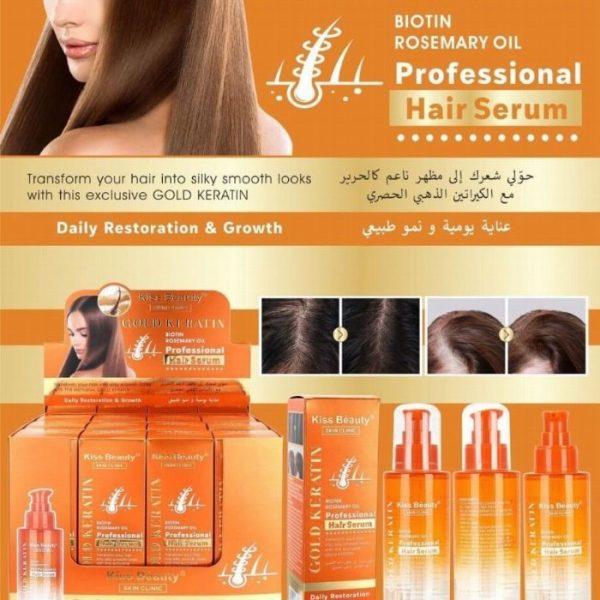 Soro de cabelo com óleo de alecrim e biotina 100ML