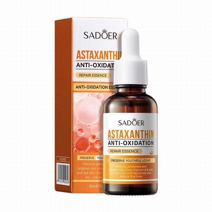 Reparador antioxidante de essência com astaxantina