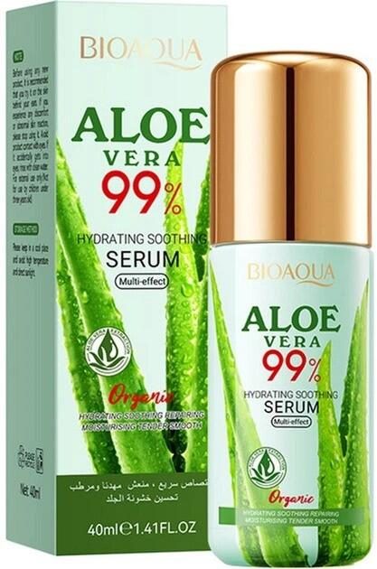 Calmante sério facial hidratante aloe vera 40ML Bioaqua