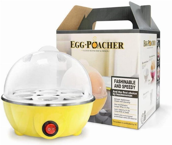 Fogão de ovos de vapor elétrico – fácil, rápido e saudável