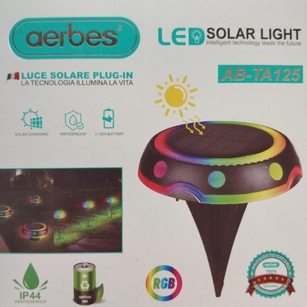 Jardim de luz solar