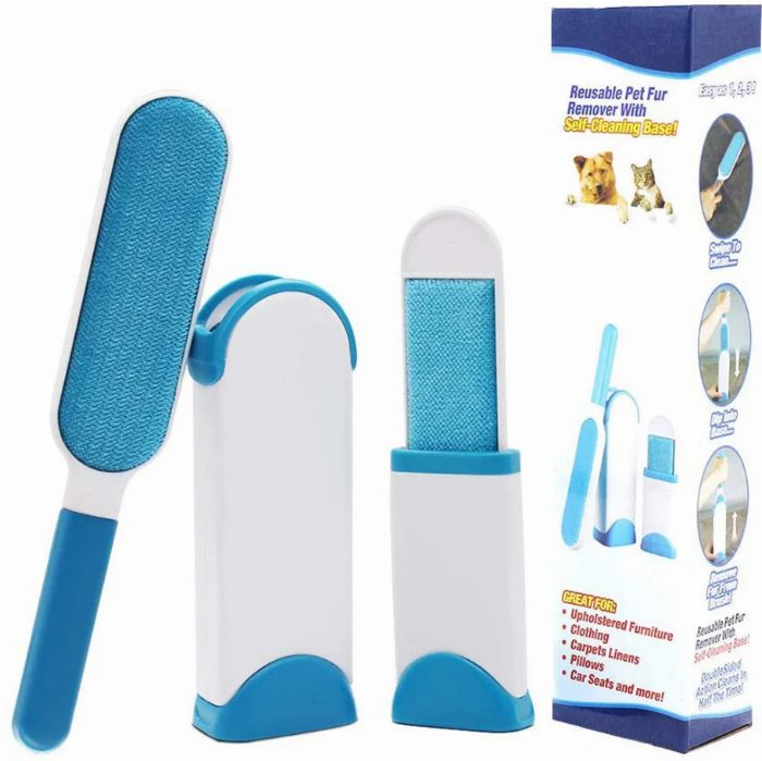 Escova para remover pelos de animais