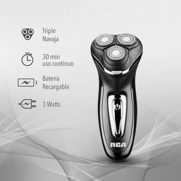 Navalha elétrica – Barbear rápido, macio e sem irritação