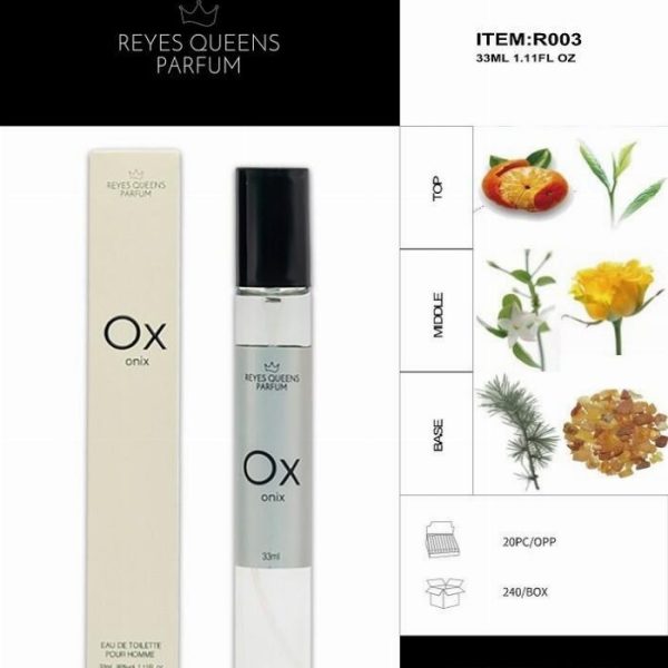 Perfume Eau de Toilette OX Onix Pour Homme 33ml