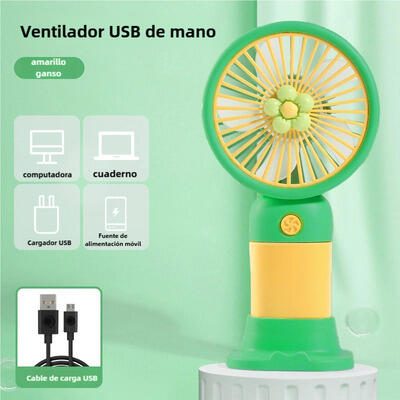 Ventilador portátil portátil 400mAh – Potência compacta para o verão