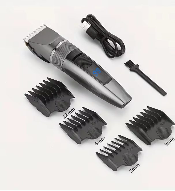 Máquina de corte de cabelo profissional 1200 mAh