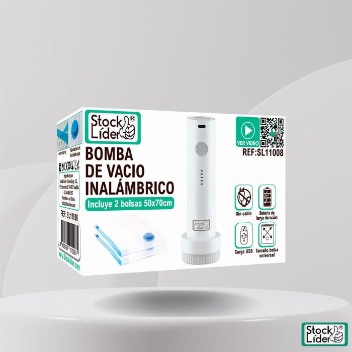 Bomba de vácuo sem fio