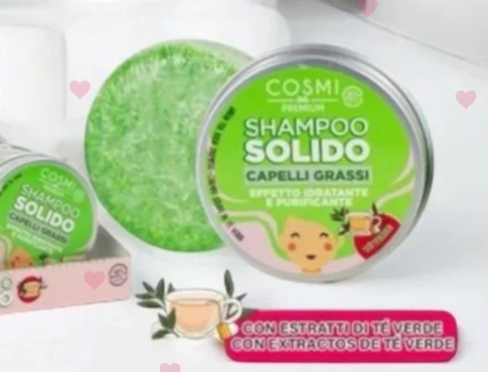 Chá Verde Champô Sólido 55gr