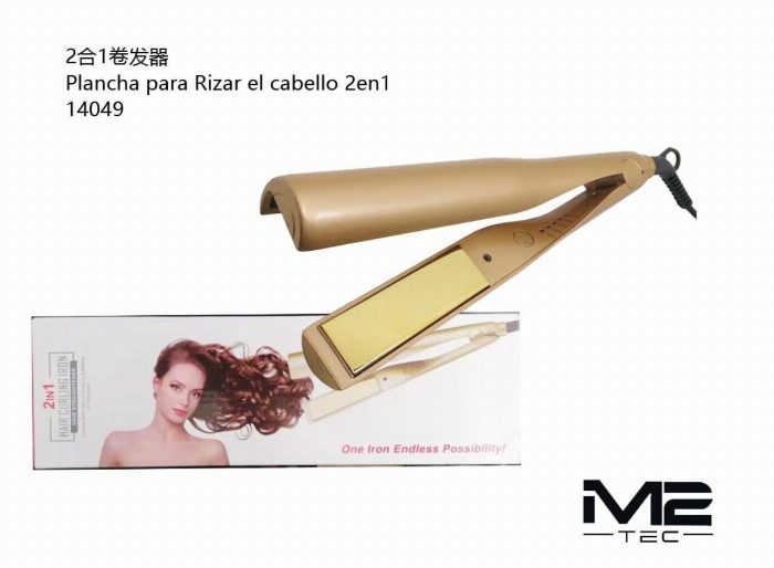 Ferro para enrolar cabelo 2 em 1 profissional