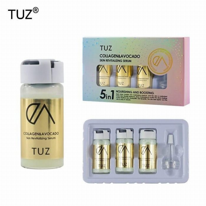 Sérum revitalizante da pele com colágeno e abacate 5 em 1 3X10ML