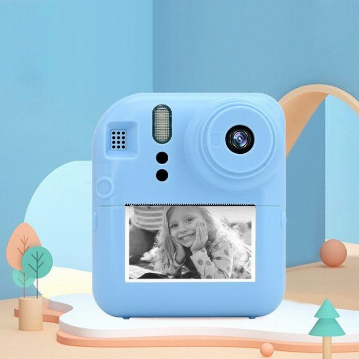 Câmera fotográfica infantil Impressão instantânea 1080P