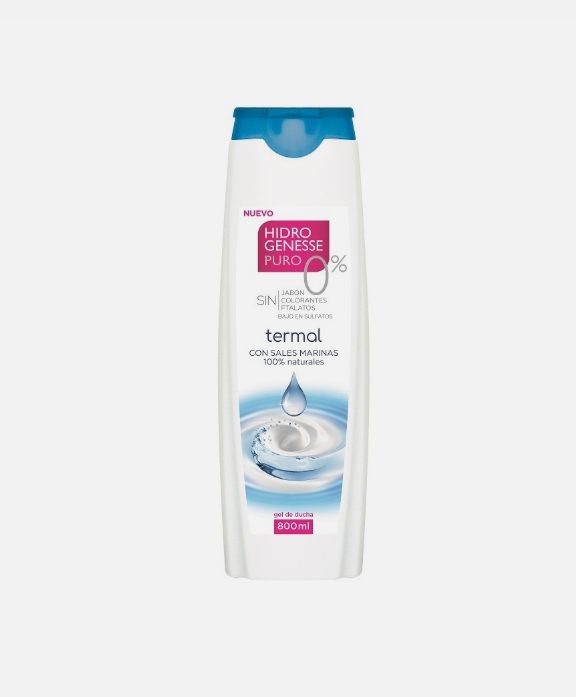 Banho e chuveiro térmico Gel 800ml