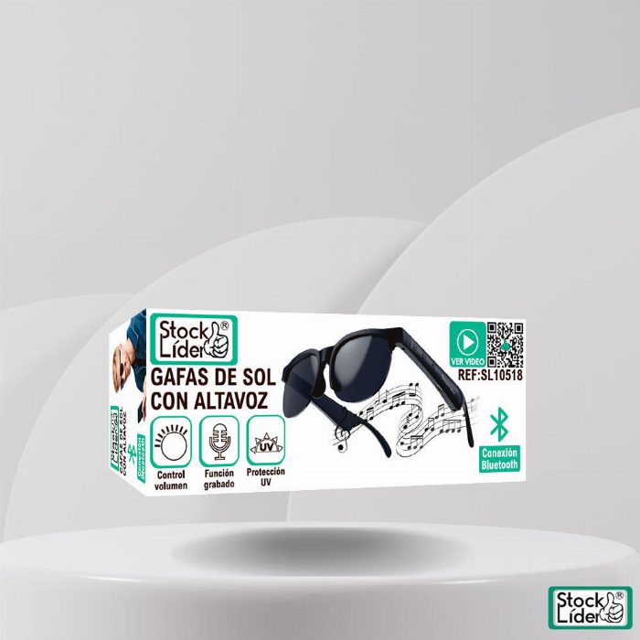 Óculos de sol com coluna