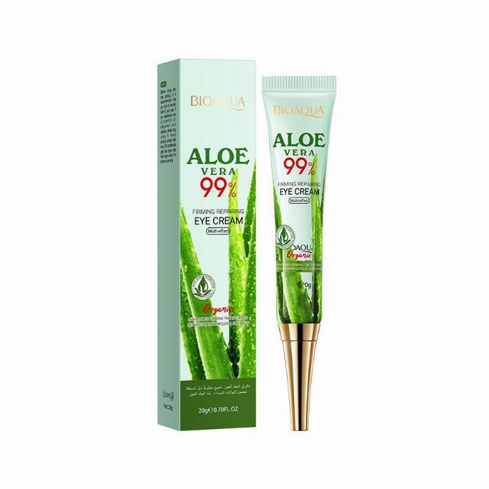 Contorno de olho reparador e firme com Aloe Vera 99% (20g)