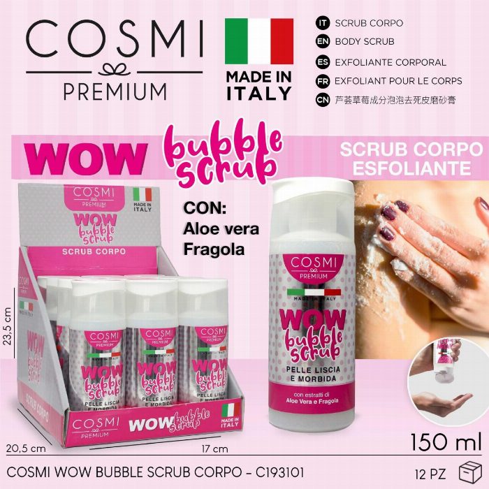 Esfoliante Corporal WOW Bubble 150ml