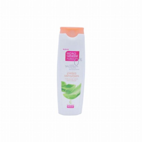 Gel de banho e chuveiro para pele sensível 800ml