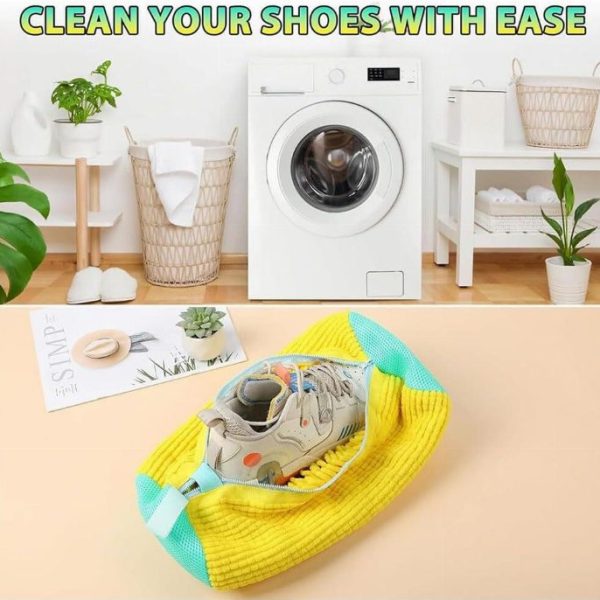 Bolsa reutilizável para lavar sapatos