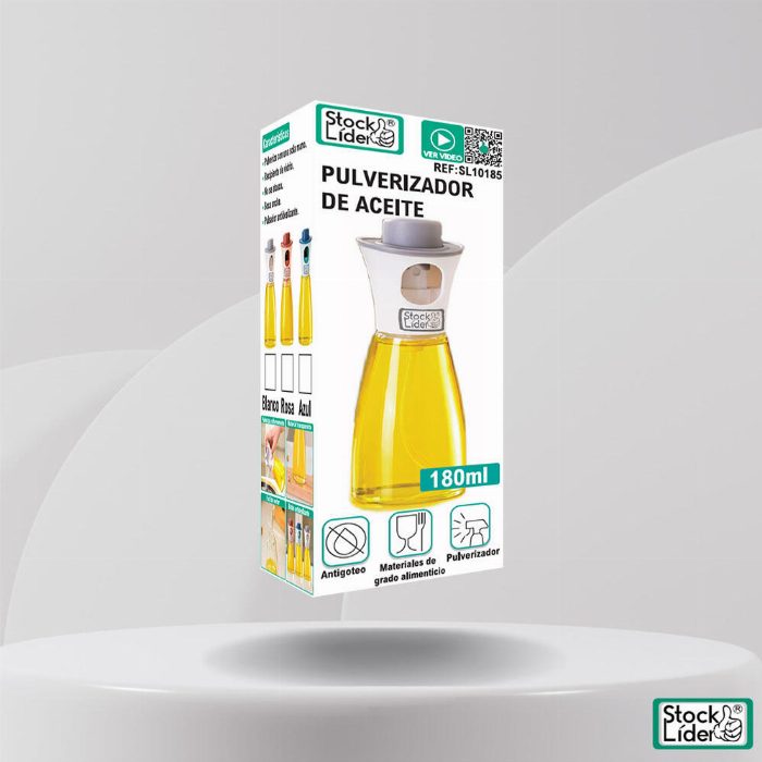 Pulverizador de óleo 180ml + caixa