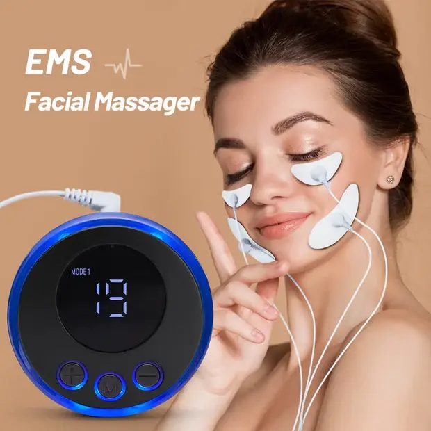 Massageador facial EMS