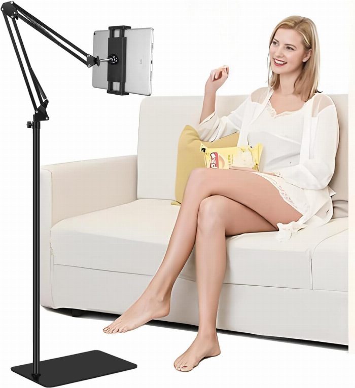 Suporte de chão para tablets e telefones