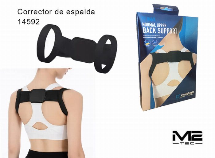 Corretor traseiro superior ergonómico e ajustável